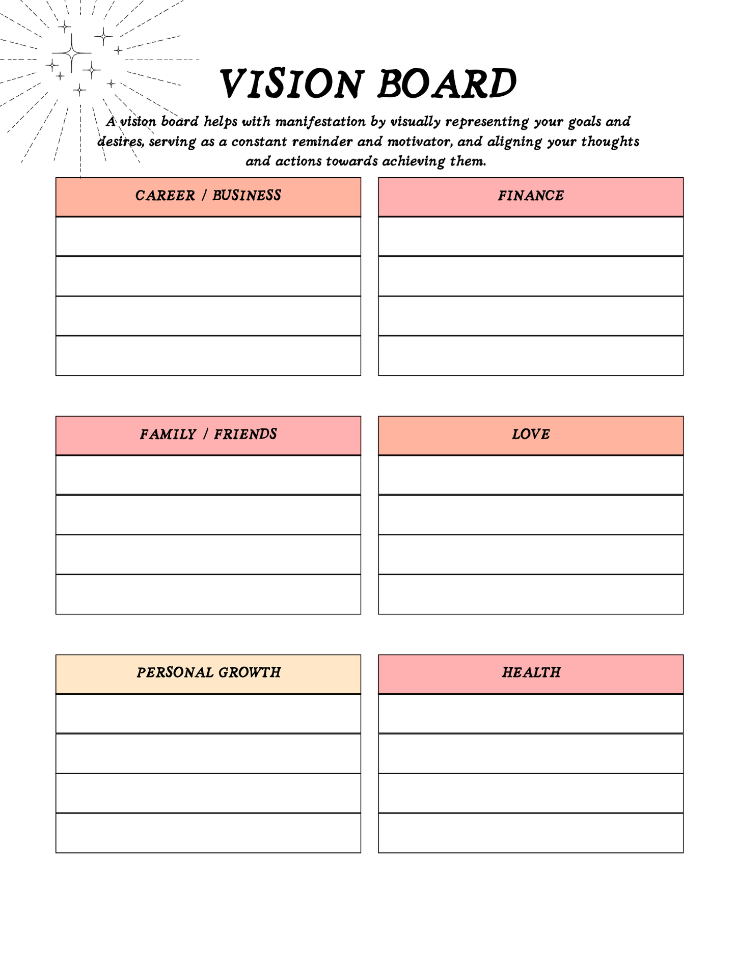 Manifestation Workbook - Downloadable Book