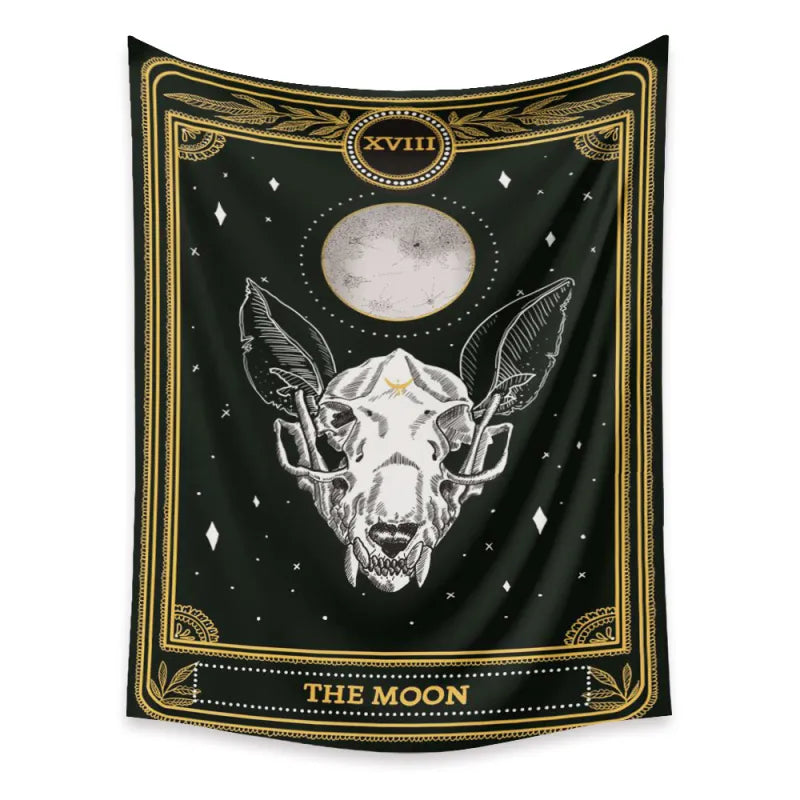Tarot Tapestry Ins Psychedelic Background Cloth Boho
