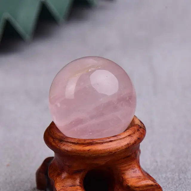 Natural Crystal Sphere With Base