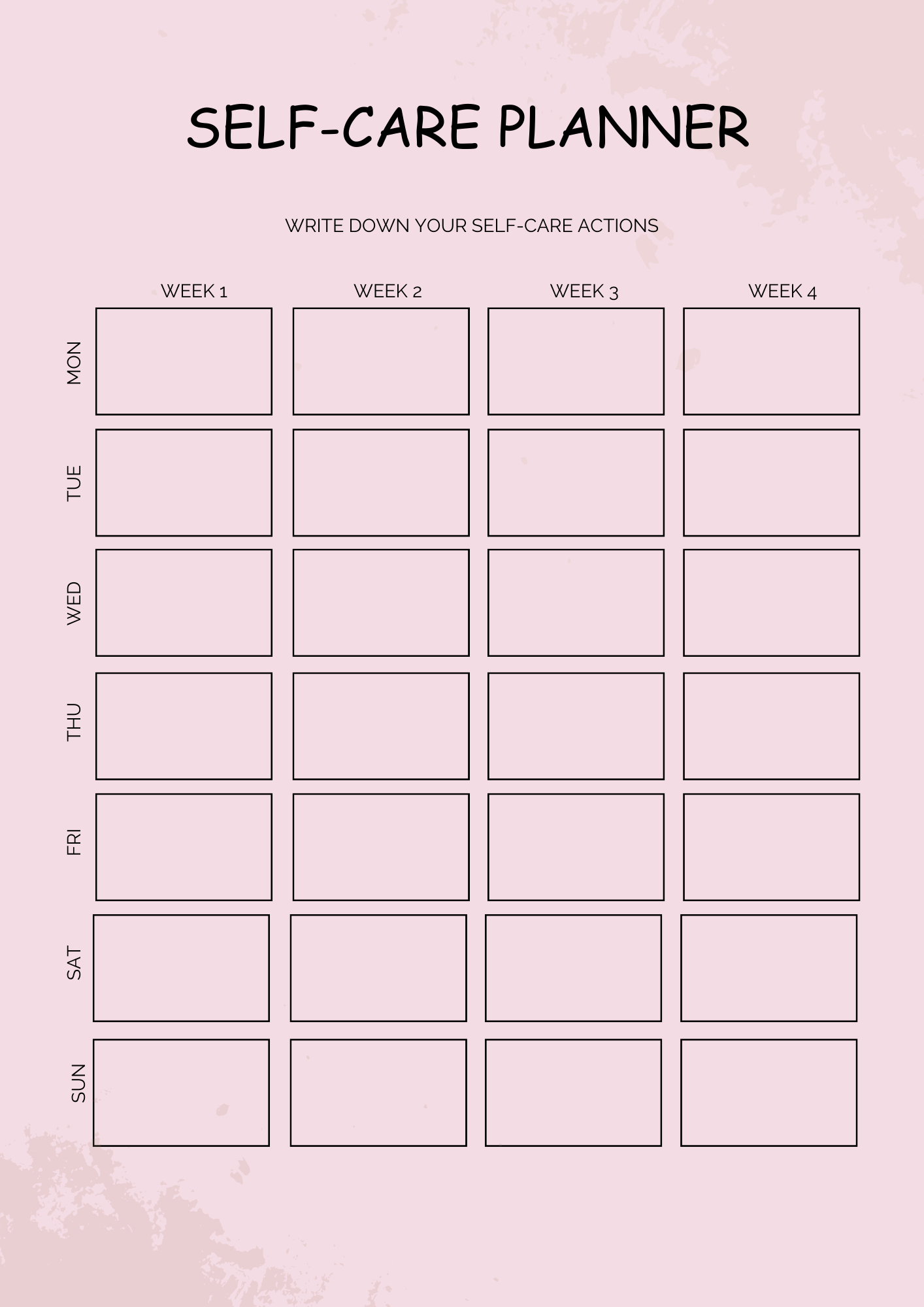Self Love Planner Digital Download