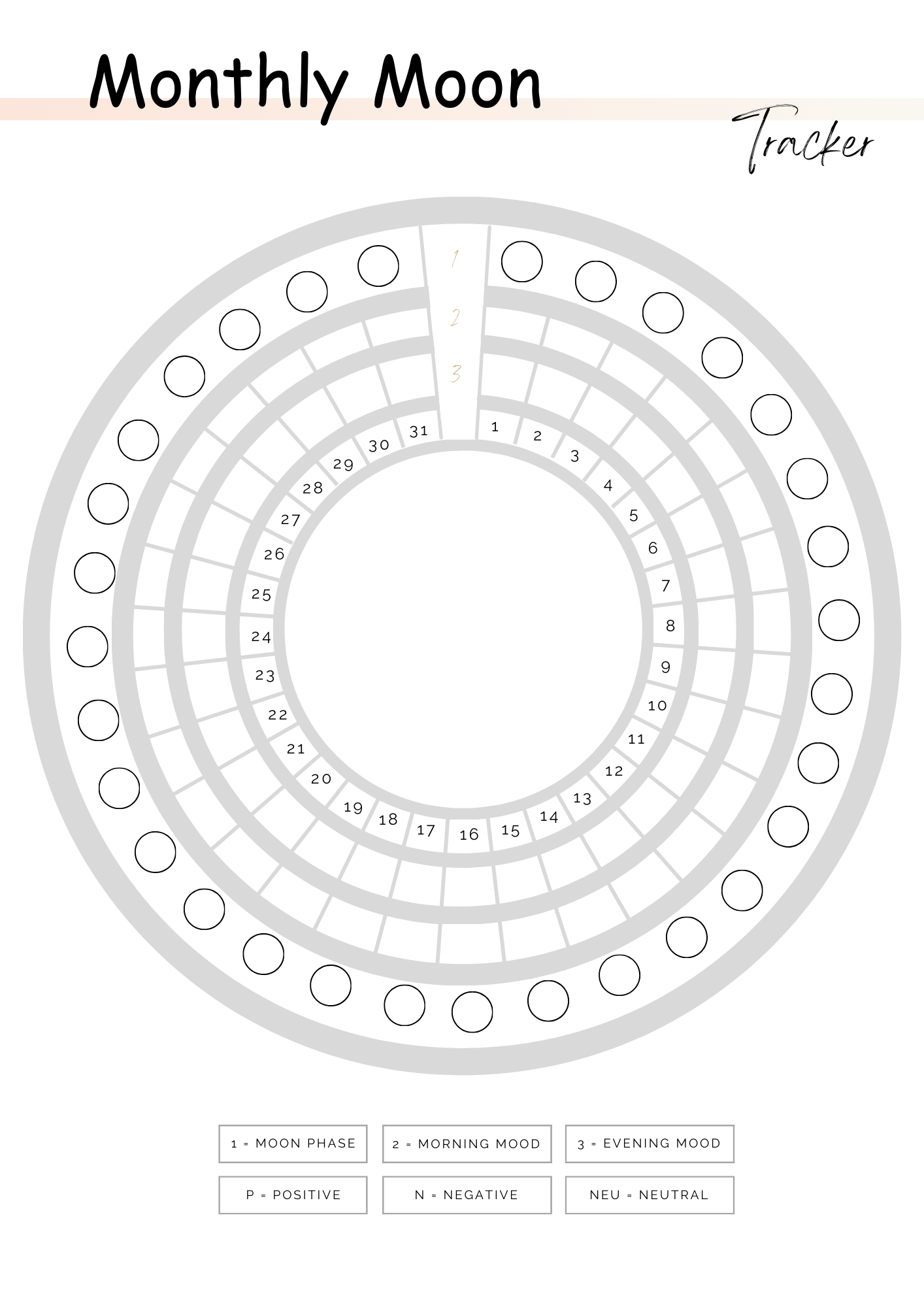 Moon Tarot Journal - Downloadable Book